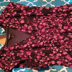 Torrid sz 2 floral maxi dress